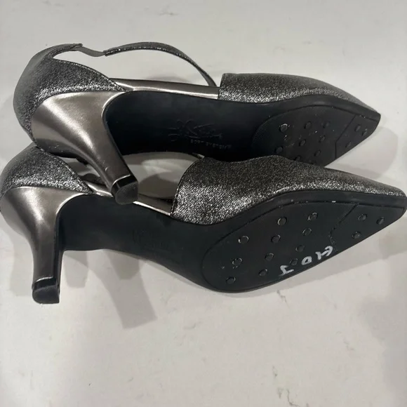 Life Stride Soft System Silver Glitter Women's Shoes Size 8.5 - Picture 7 of 15